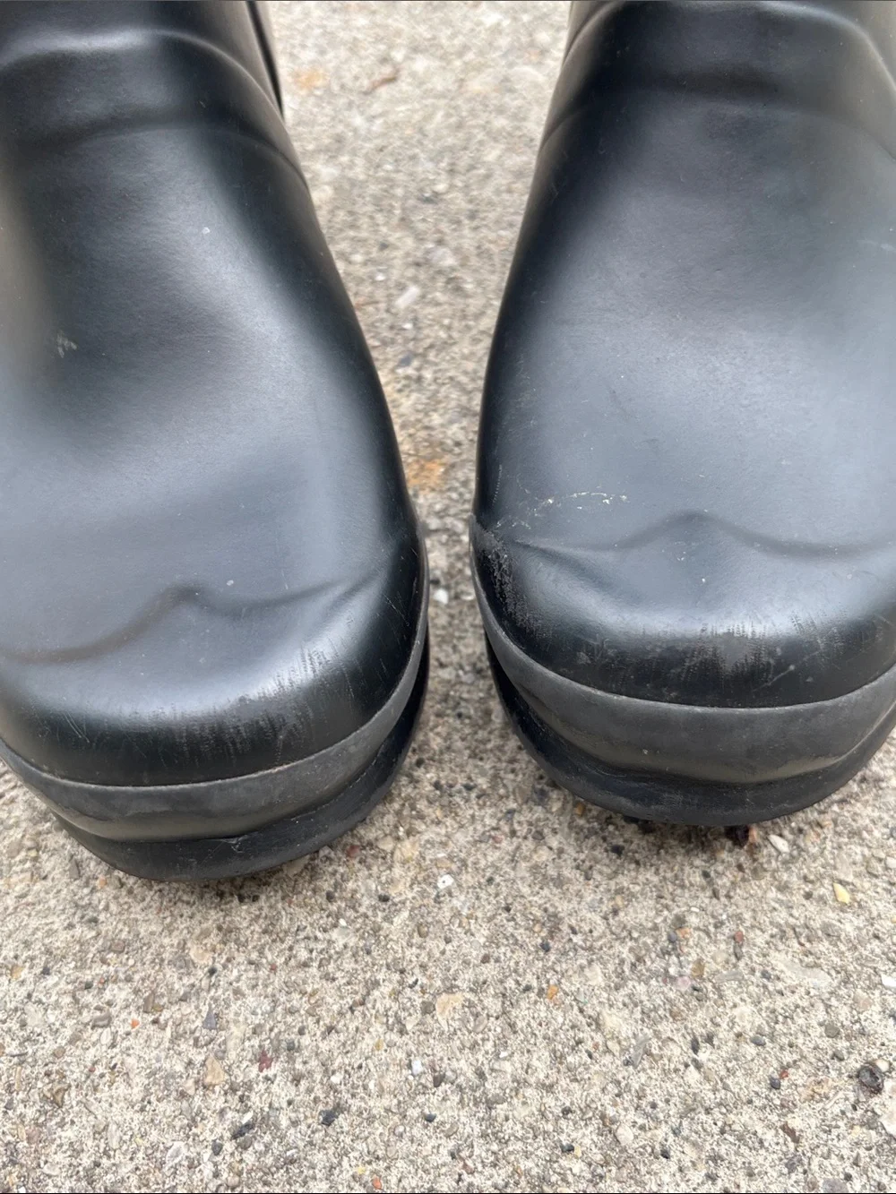Hunter Rain Boots Youth Size 4 Black Waterproof Classic Tall Boots UNISEX